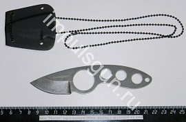 Нож "Marser" Jag-6 клинок 50мм. ножны с цепочкой на шею