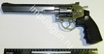Gletcher SW R8 Silver (револьвер пневматический,пули BB, металл)