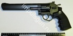 Gletcher SW R8 Black (револьвер пневматический,пули BB, металл)