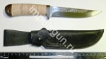 Нож Пикник рукоять береста,клинок140 мм. сталь ЭИ-107
