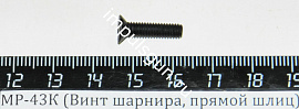 МР-43К (Винт шарнира, прямой шлиц) 18М 20-16