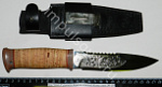 Нож Спас-2 рукоять береста, клинок140 мм. сталь ЭИ-107
