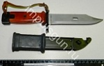 Штык-нож сувенир инд.6Х3 (АКМ) ножны с резиновой накладкой