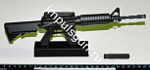 Модель сувенирная М4А1 штурмовая винтовка (черн., телеск.прикл.) подставка