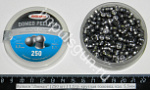 Пульки Люман (250 шт.) КАЛ. 5,5 ММ. 1,1гр. круглая головка,