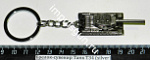 Брелок-сувенир Танк Т34 (silver)