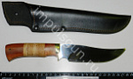 Нож АМУР клинок 150 мм.рукоять береста/орех сталь -95Х18-
