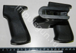 Рукоятка пистолетная АК PUFGUN обрезиненная прямая (АК47/74, ВПО-136)