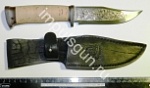 Нож "Домбай" накладная рукоять,клинок130 мм. сталь ЭИ-107