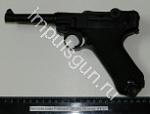 Пист.пнев. Luger P-08 ств.4" WE/GAS BB метал.(6мм.)