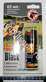Баллончик Anti Dog Black 65 мл. струйно-аэрозольный (без лицензии)