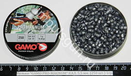 Пульки GAMO PRO-MAGNUM КАЛ. 5,5 мм. (250 шт.) 1гр.