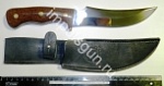 Нож "Русский 3" накладная рукоять,клинок165 мм. сталь ЭИ-107