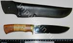 Нож "ЯГУАР" клинок 150 мм.рукоять береста/орех сталь -95Х18-