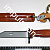 Штык-нож сувенир инд.6Х4 (АКМ/СВД) с метал. пяткой